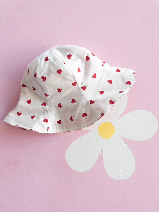 Cappellino cuori + vichy