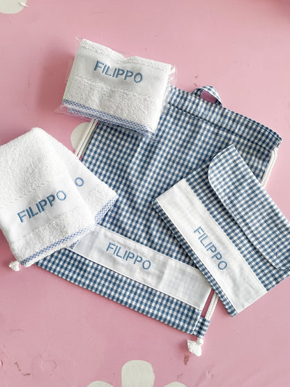 Set asilo azzurro
