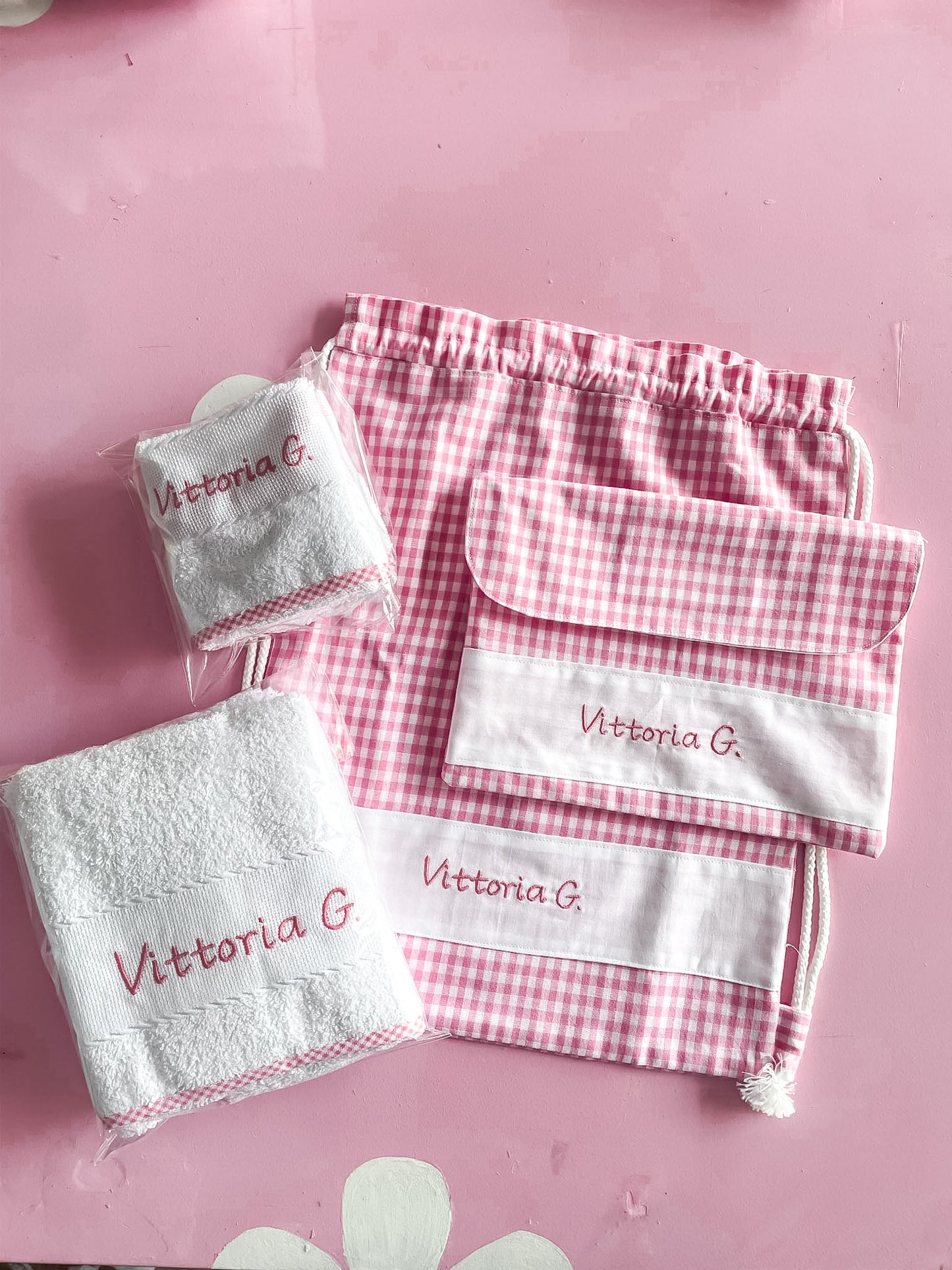 Set asilo rosa