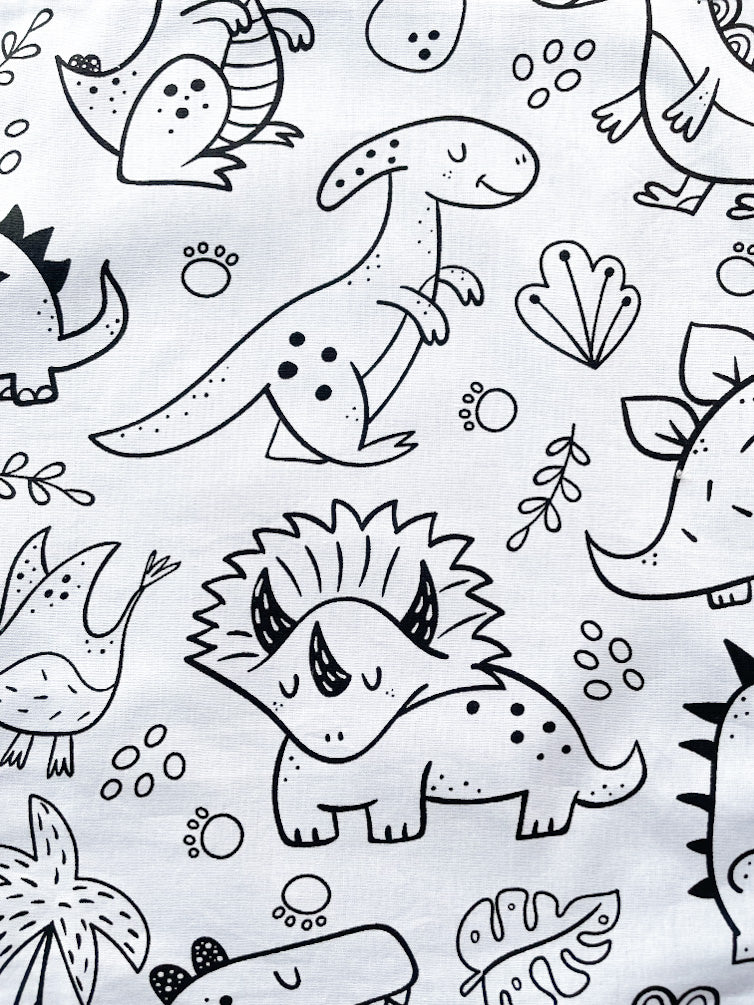 Tovaglietta da colorare - Dinosauri