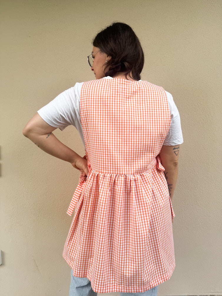 Grembiule maestra arancione 🥕