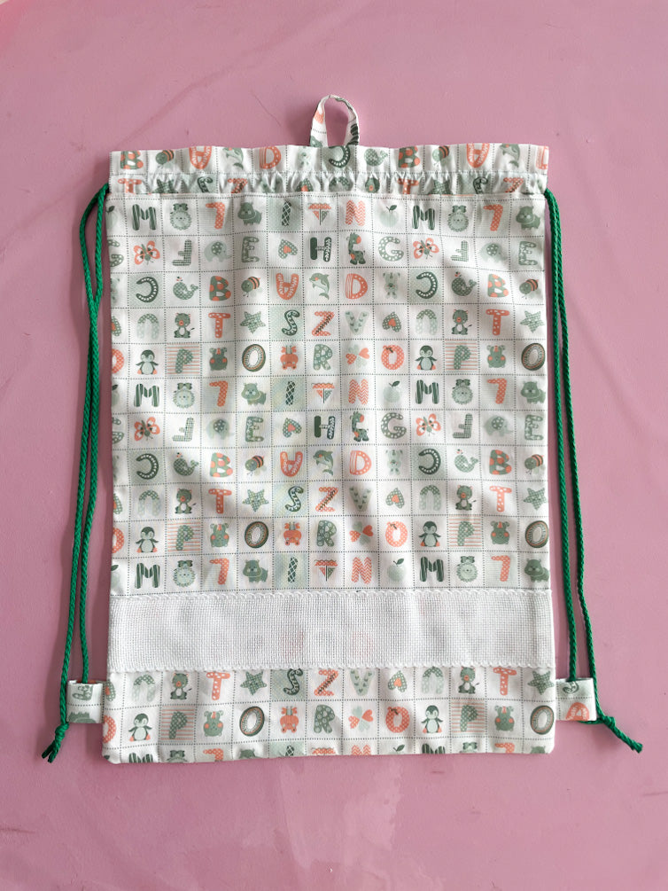 Sacchetta letterine verdi