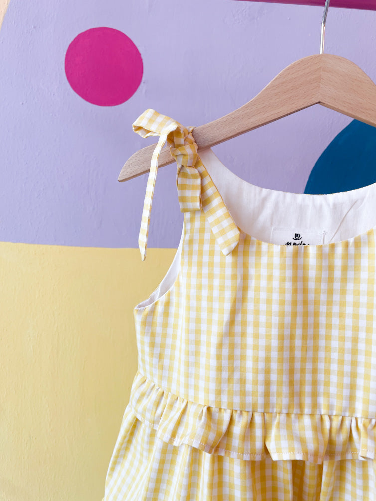 Abito Daisy vichy - vari colori