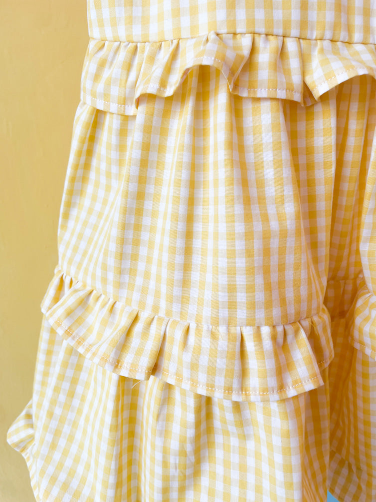 Abito Daisy vichy - vari colori