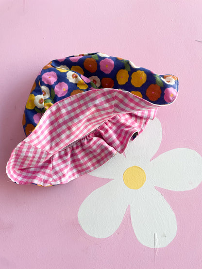 Cappellino fiorelloni