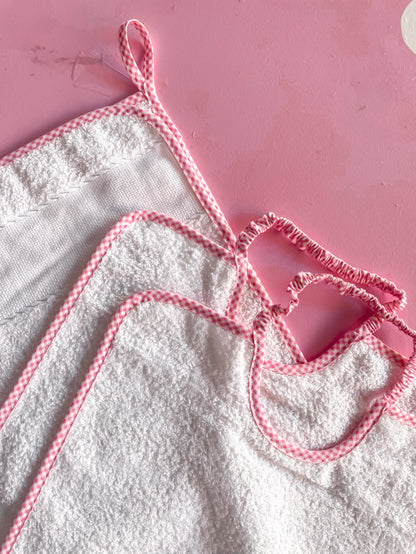 COMBO ROSA salviette + bavaglie