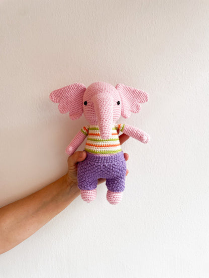 Peluche amigurumi Elefante