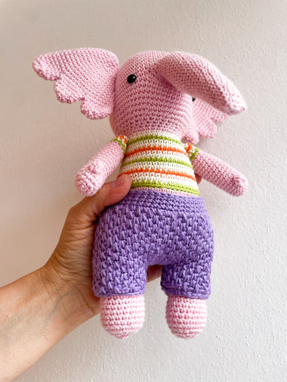Peluche amigurumi Elefante