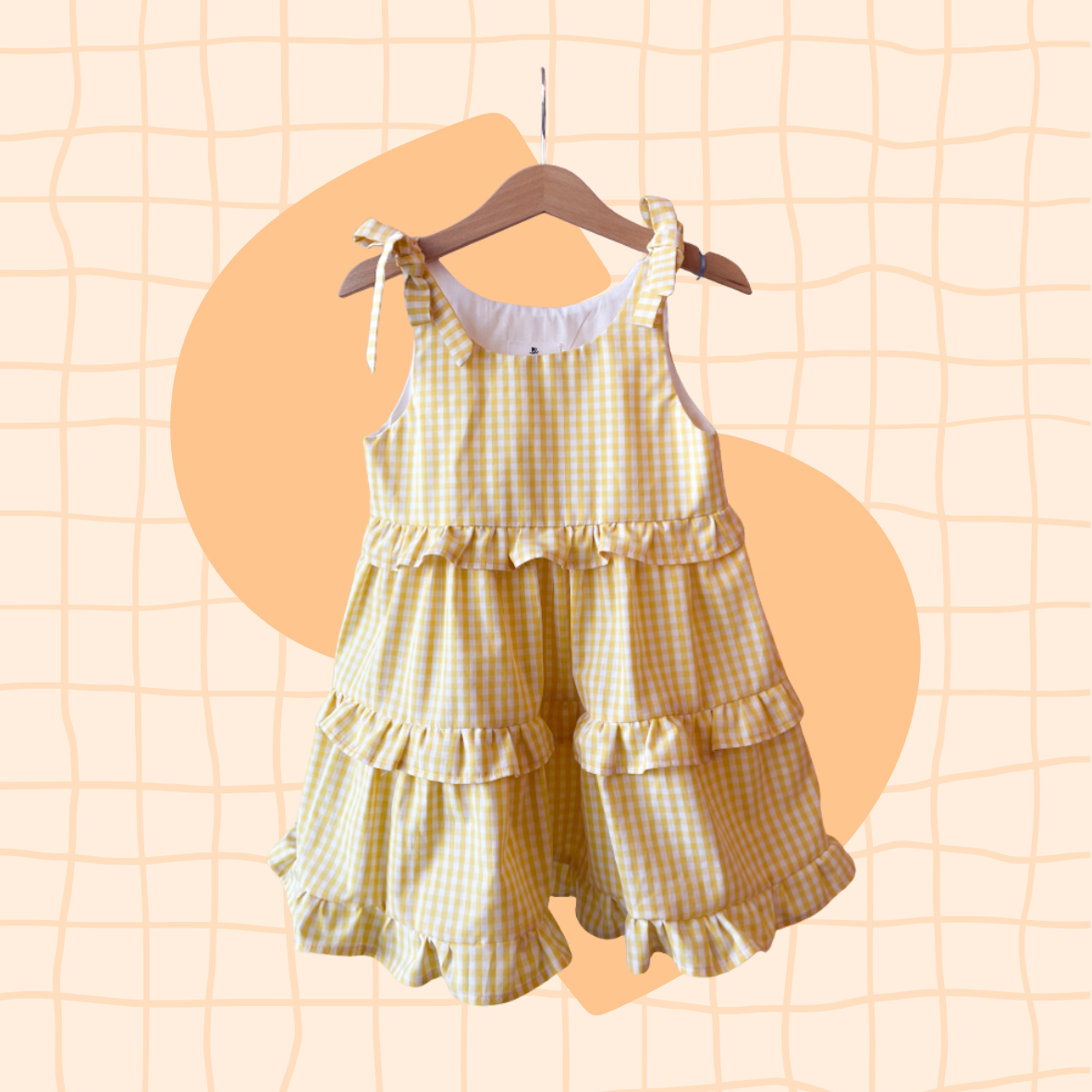 Abito Daisy vichy - vari colori