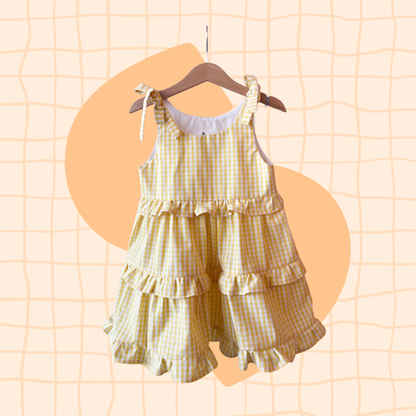 Abito Daisy vichy - vari colori