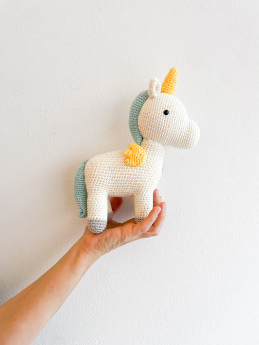 Peluche amigurumi Unicorno