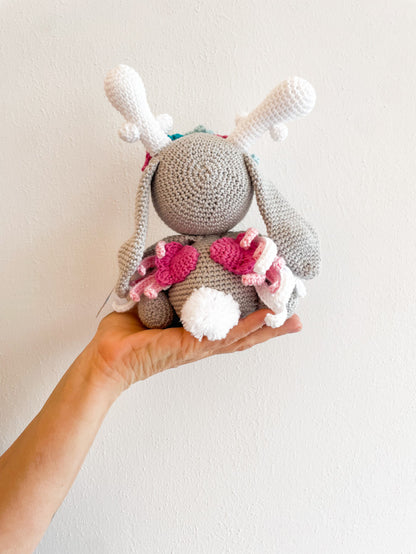 Peluche amigurumi Coniglio magico